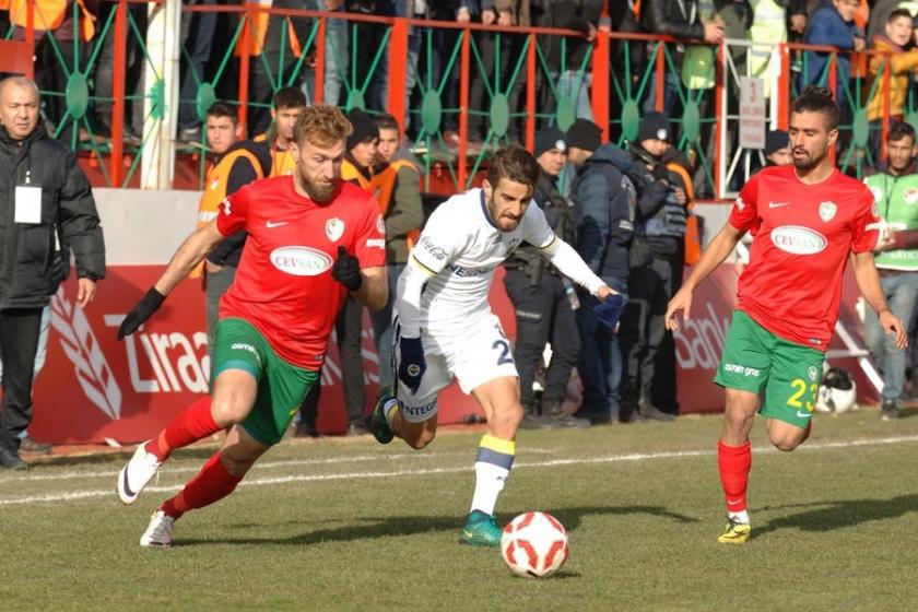 Amedspor, sahasında Fenerbahçe ile 1-1 berabere kaldı