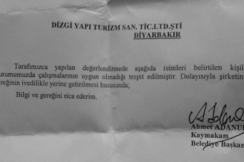 Cizre Belediyesi’nde kayyım sırayla tüm işçileri çıkartıyor