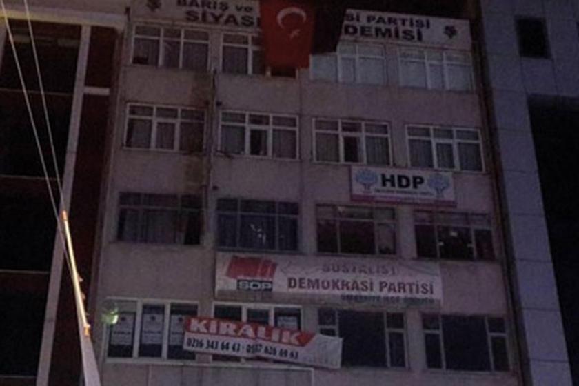 HDP binasına saldırıda bir polis hayatını kaybetti