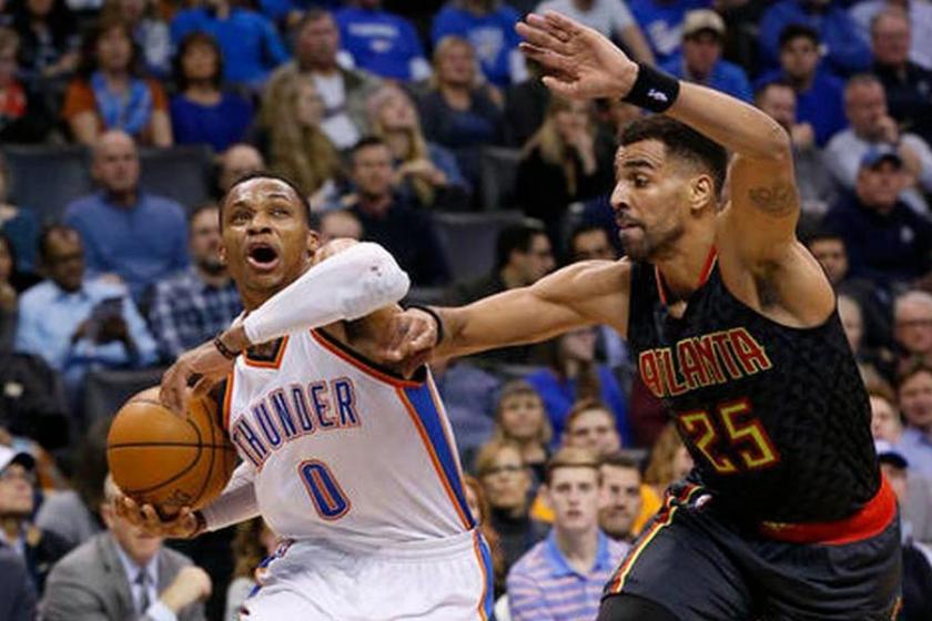 Hawks, Westbrook'u sonda durdurup kazandı