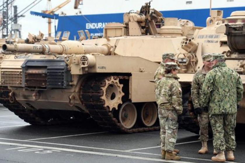 ABD tankları bir kaç gün içinde Baltık’a gidecek