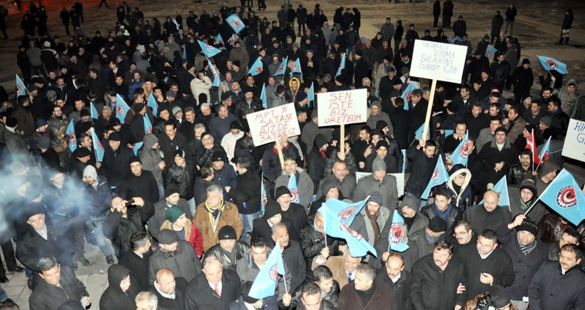 MKE'de özelleştirme karşıtı miting