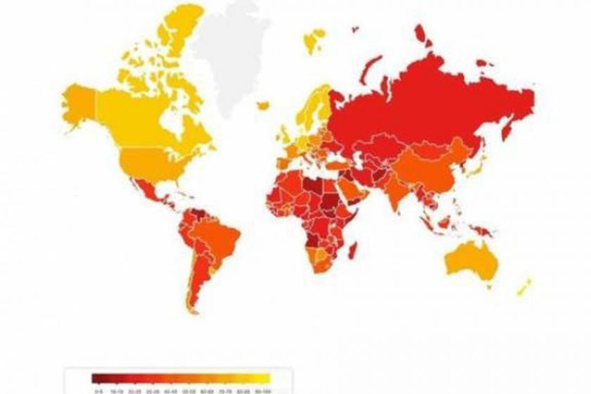 Türkiye yolsuzluk endeksinde 75. sıraya düştü