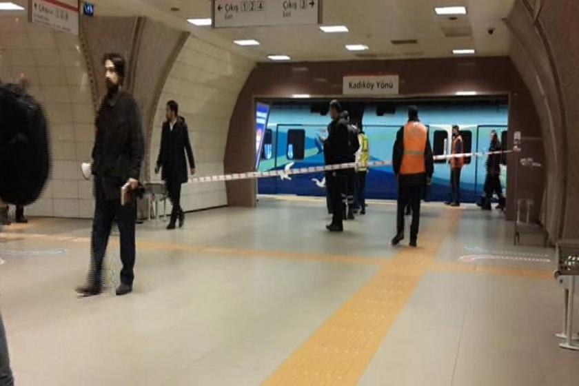 Kartal metrosunda bir engelli intihar girişiminde bulundu