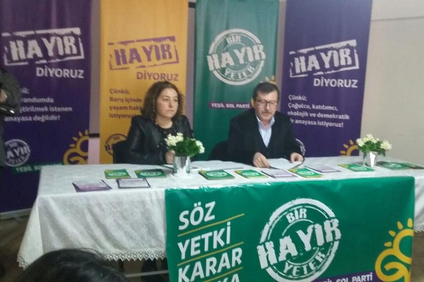 Yeşiller ve Sol Gelecek Partisi: Bir hayır yeter