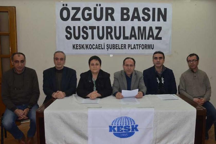 KESK: Özgür basın susturulamaz