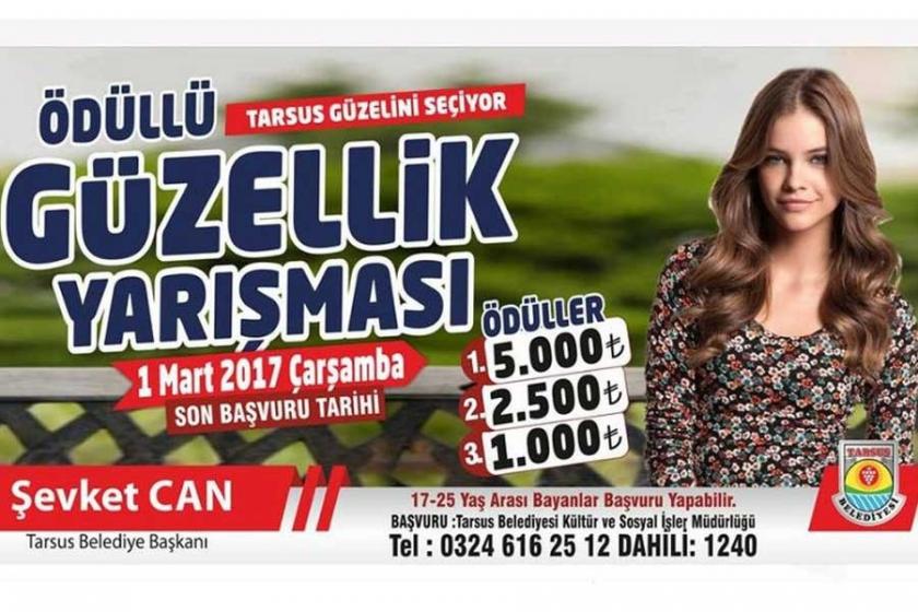 Tarsus Belediyesi'nin 8 Mart etkinliği: Güzellik yarışması!