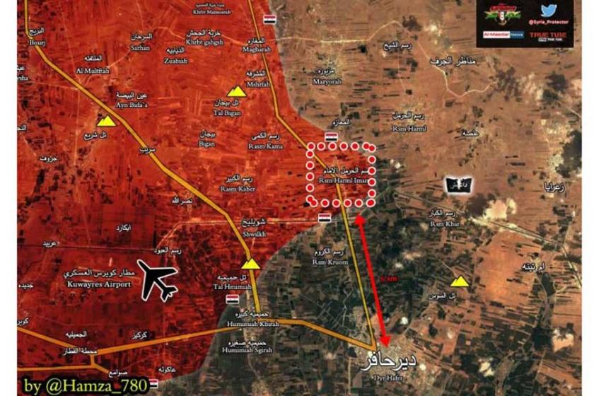 Suriye ordusu, Halep'in doğusunda kritik merkezi ele geçirdi