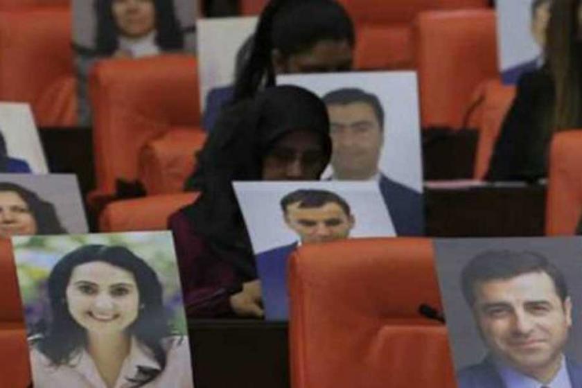 Tutuklu HDP'li vekiller 25 şehirde 105 duruşmaya katıldı