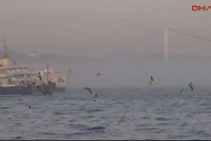 İstanbul'da deniz seferleri sis nedeniyle iptal edildi