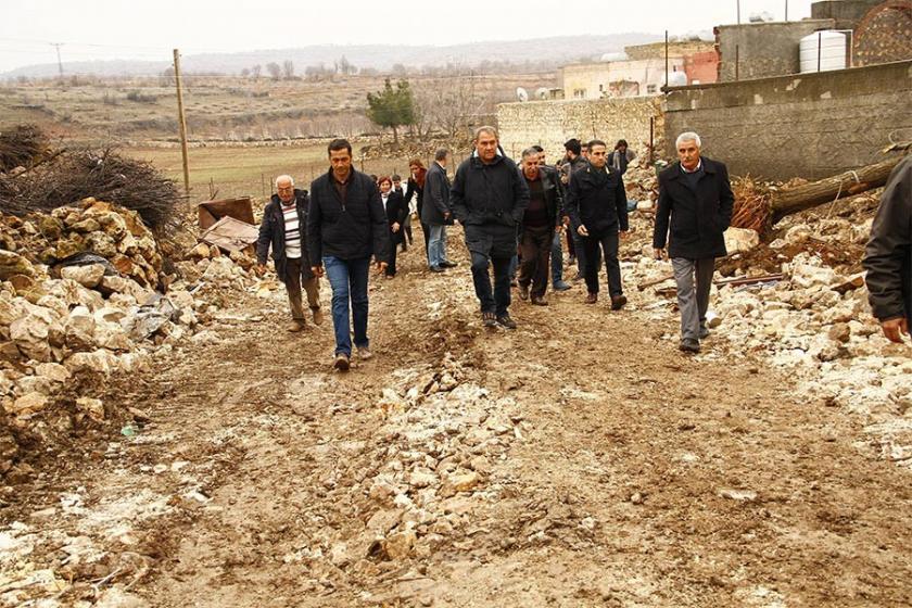 DTK, TJA, DBP ve HDP heyeti Koruköy’ü ziyaret etti