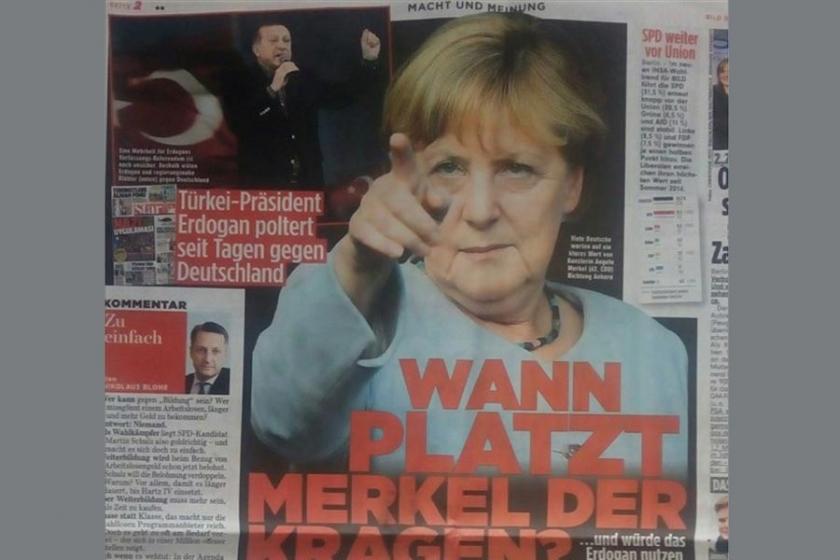 Alman gazetesi Bild: Merkel’in sabrı ne zaman taşacak?