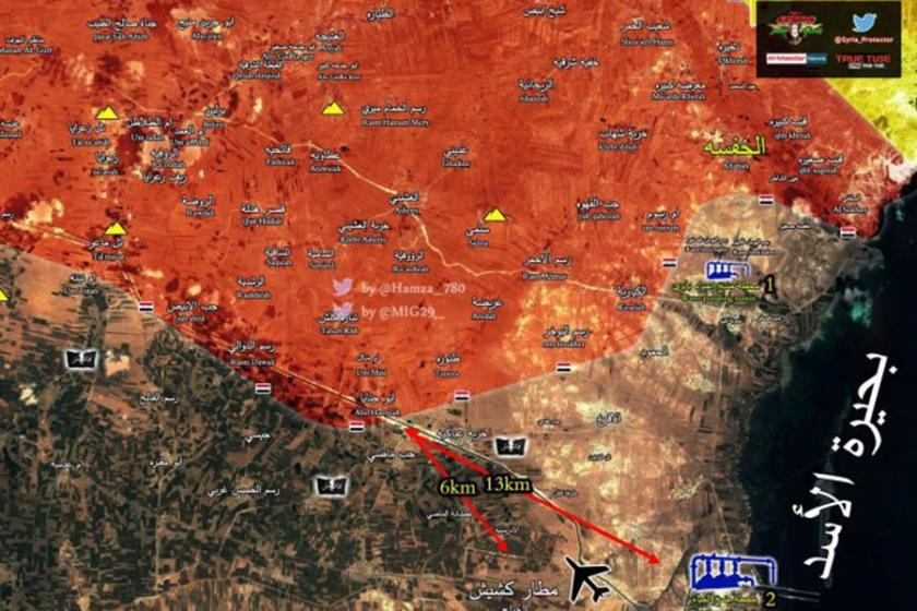 Suriye ordusu, Hafsa ve su kaynaklarını kontrolü altına aldı