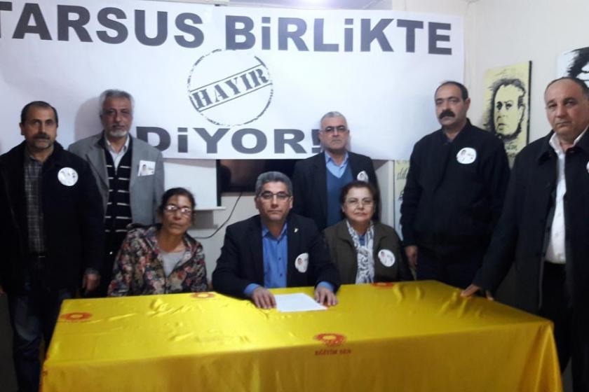 Tarsus 'hayır'ı büyütüyor 