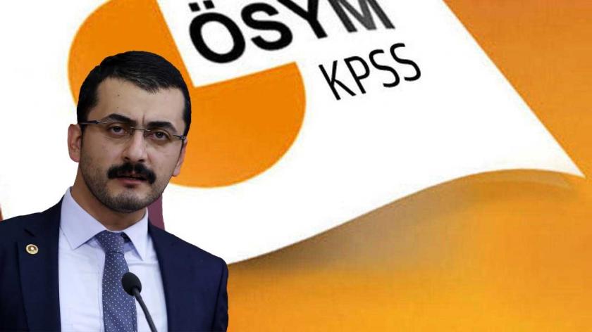 Eren Erdem KPSS zammına ilişkin: Bunun adı soygundur