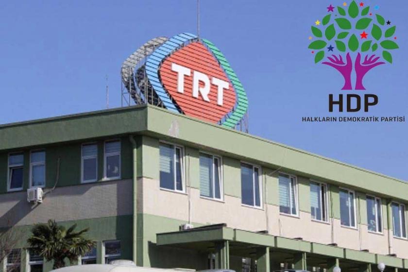 HDP’den TRT’ye 1 liralık  tazminat davası 