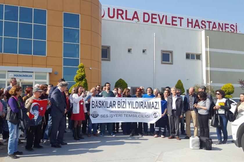 Urla Hastanesi, Erdoğan'ın mitingine katılımı zorunlu tuttu!