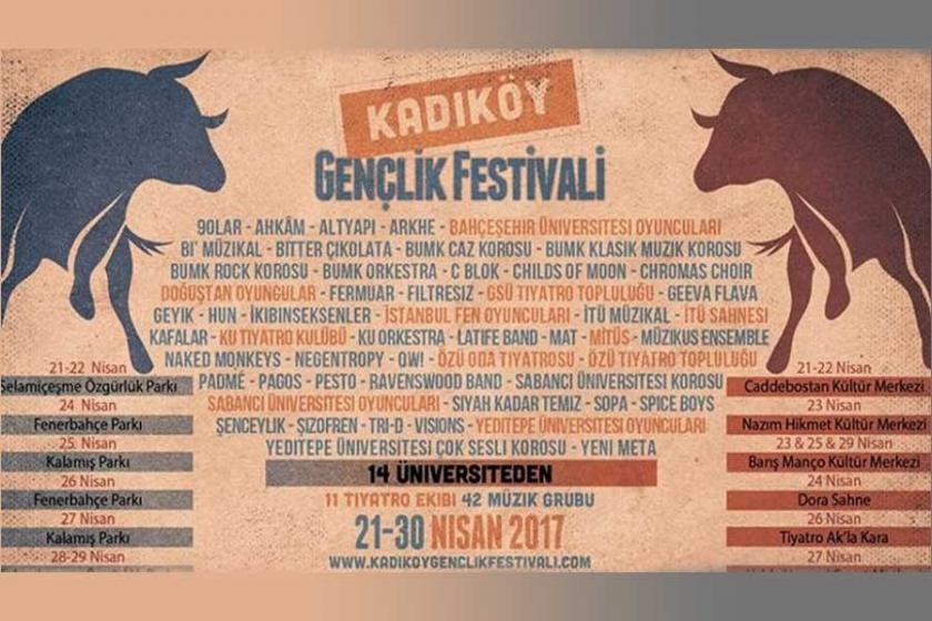 Kadıköy Gençlik Festivali iptal edildi