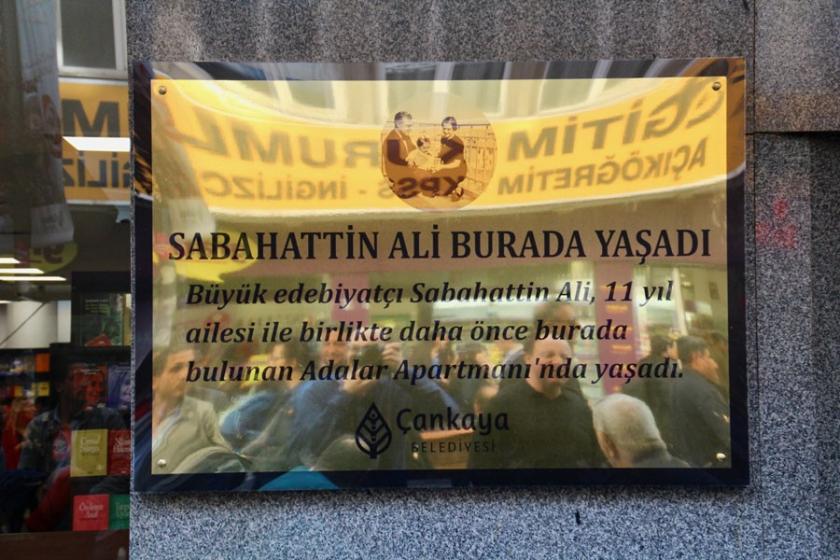 ‘Sabahattin Ali burada yaşadı’