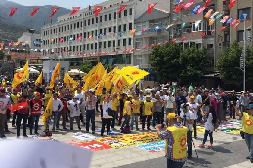 Manisa’da 1 Mayıs'ta talepler dile getirildi