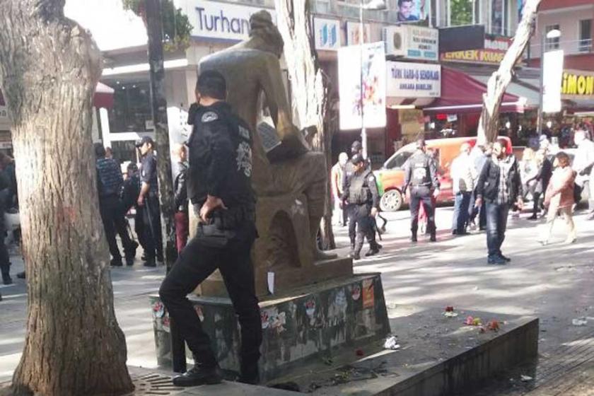 Gülmen ve Özakça'nın direniş alanına polis saldırısı