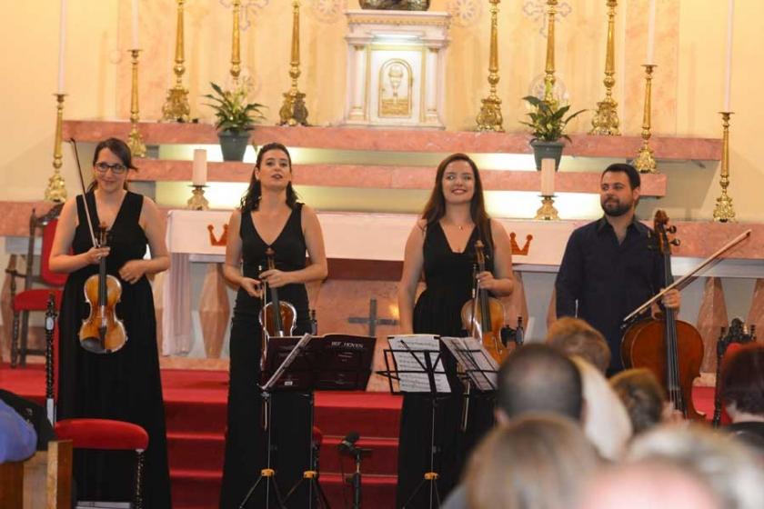 Saygun Quartet, Mersin'de sahne aldı