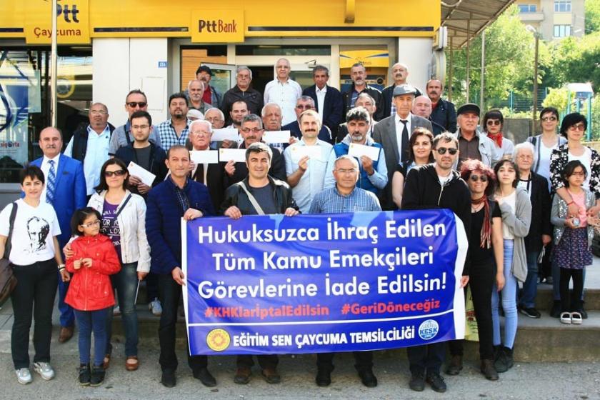 Çaycuma'da eğitimciler: İhraç işlemleri iptal edilsin