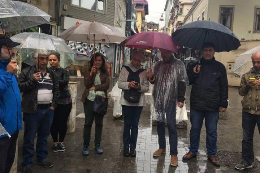 Kadıköy'deki polis müdahalesi protesto edildi