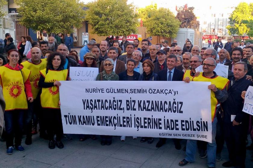 Eğitim Sen Gebze Şubesi: KHK'ler gidecek, biz kalacağız!