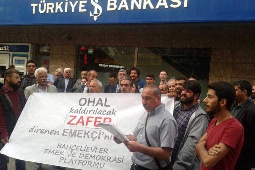 Şirinevler’de Gülmen ve Özakça’nın tutuklanmasına protesto