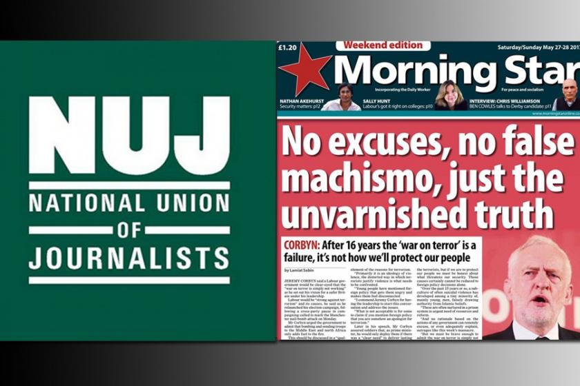 Morning Star ve NUJ’den Evrensel ile anlamlı dayanışma