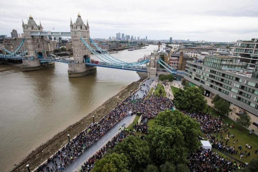 Londra saldırısında hayatını kaybedenler anıldı