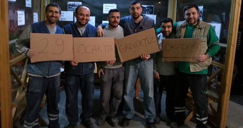 İzmir'deki sendikalar: Metal grevi hepimizin grevi!