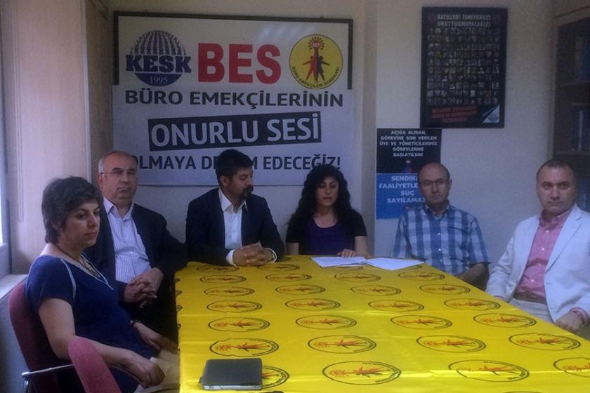 BES: İş güvencesi için ortak mücadeleyi yükselteceğiz