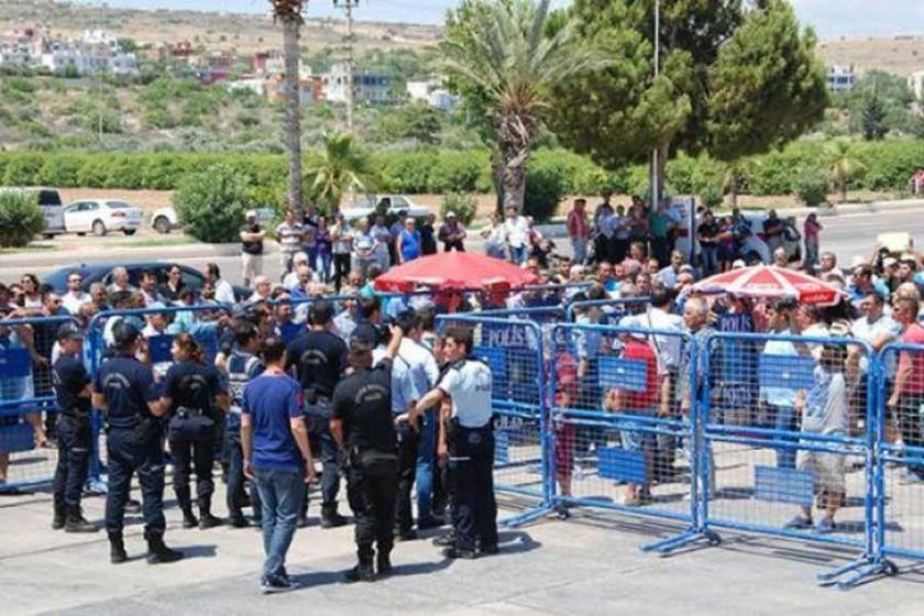 ÇED bilgilendirme toplantısı protesto edildi