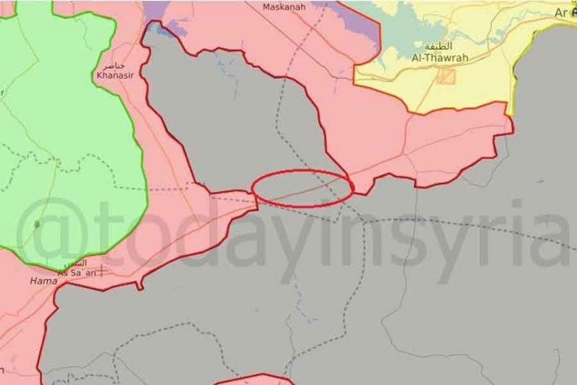 Suriye ordusu, Itriye-Rakka yolunda operasyon başlattı