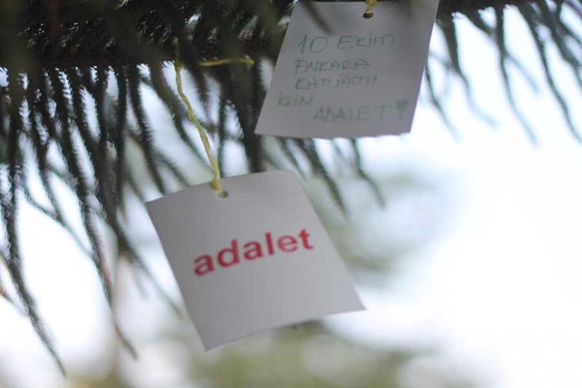 Adalet talebi ağaçla buluştu