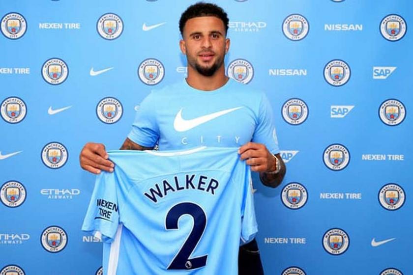 Kyle Walker tarihin en pahalı savunma oyuncusu oldu