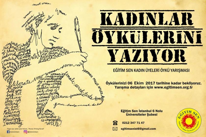 Eğitim Sen, 'Kadın Öykü Yarışması' düzenliyor