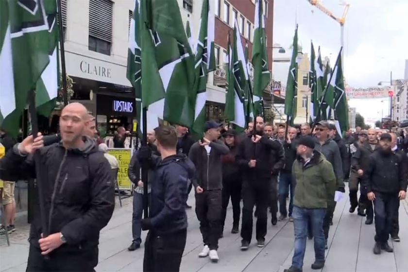 Norveç'te Neo-Naziler homofobik yürüyüş düzenledi!