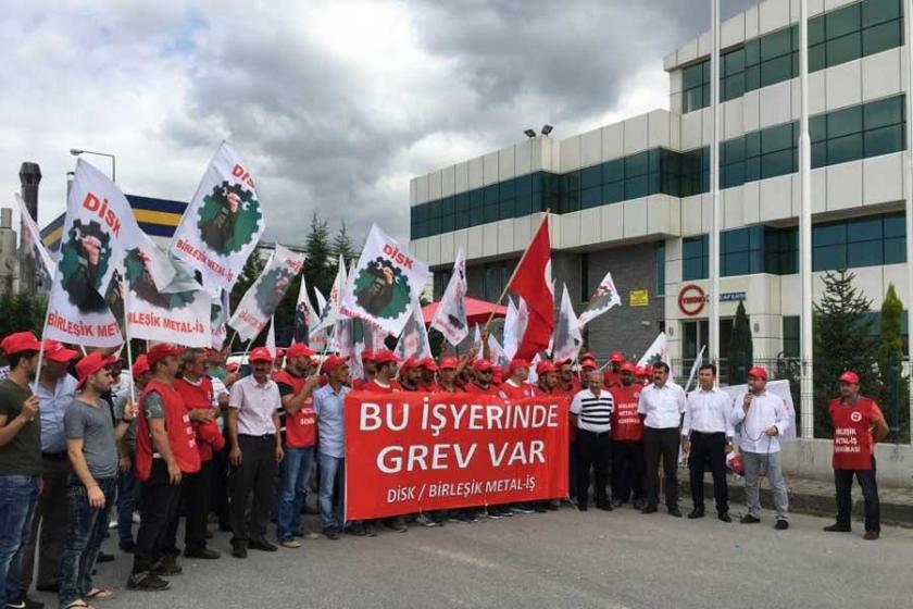 Düzce’de kurulu Tekno Maccaferri’de grev başladı