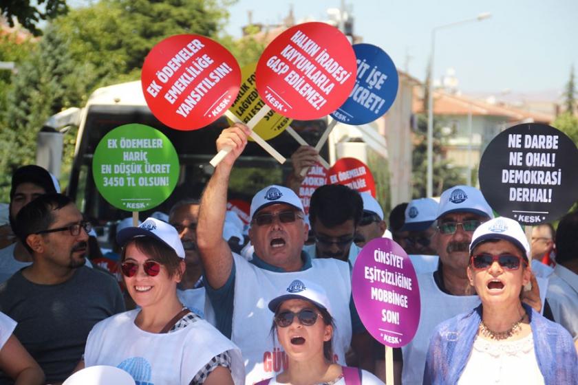 KESK görüşmelere katılmadı: Bu masa dağıtılmalıdır!