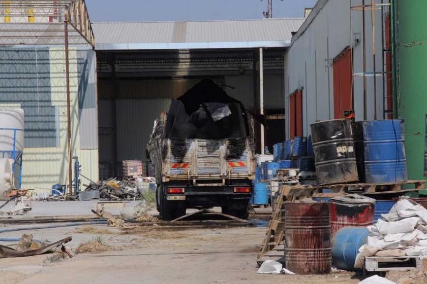 Akaryakıt tankeri patladı: Mülteci işçi yaşamını yitirdi