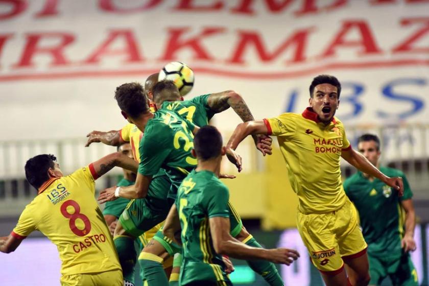 Göztepe-Fenerbahçe maçı 2-2 berabere bitti