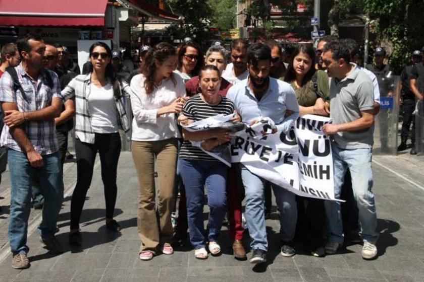 Gülmen ve Özakça eylemine yine polis müdahalesi