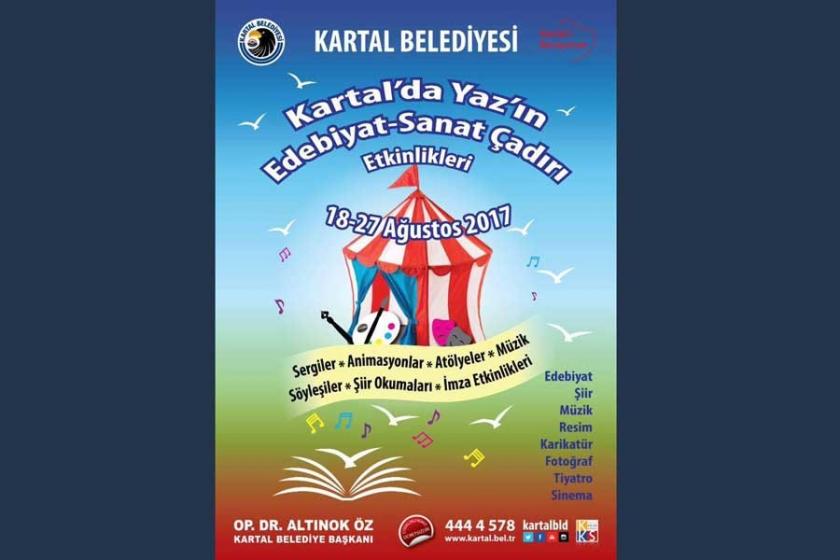 Kartal’da ‘Edebiyat Sanat Çadırı’ 