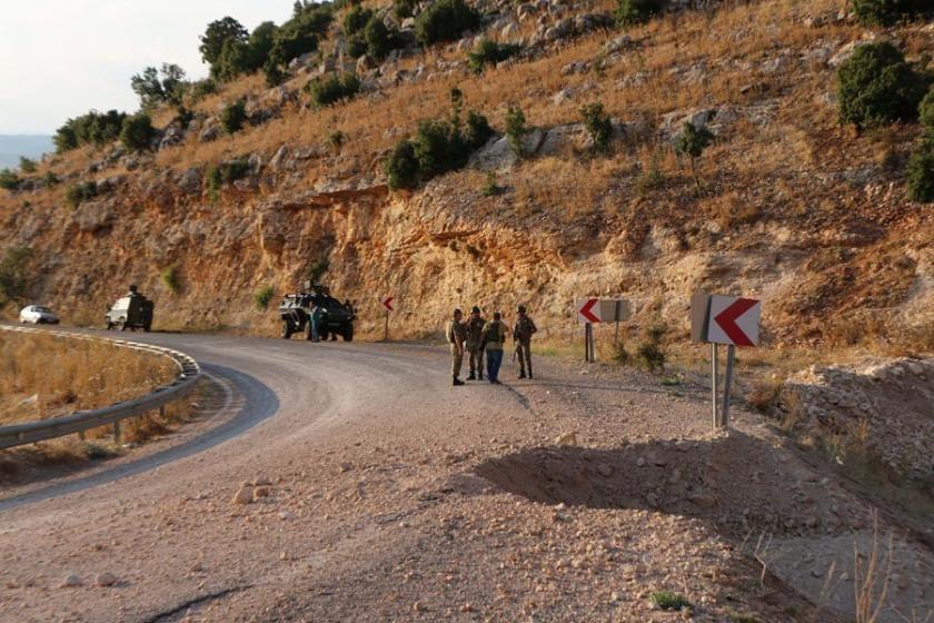 Adıyaman'da askeri aracın geçişi sırasında patlama