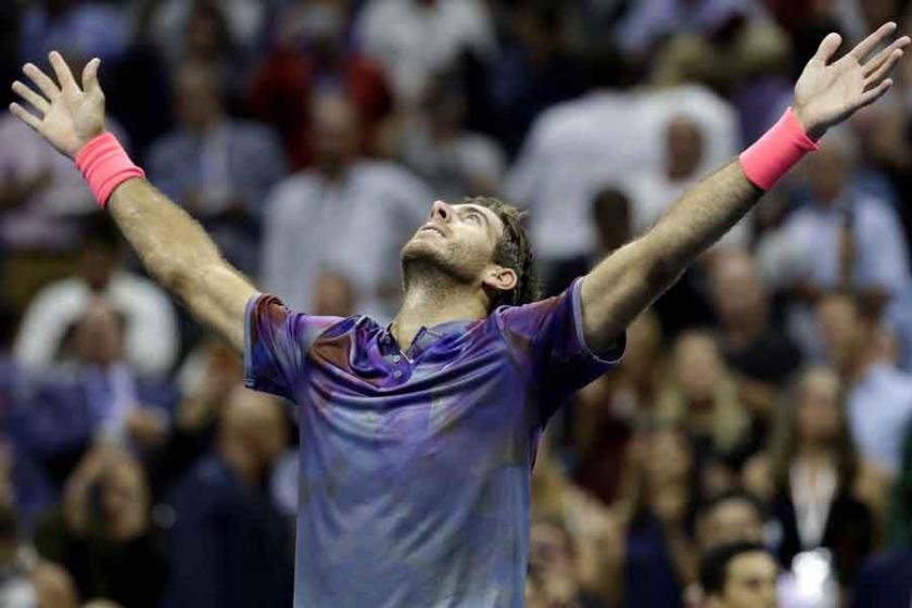 Amerika Açık: Del Potro, Federer'i eledi