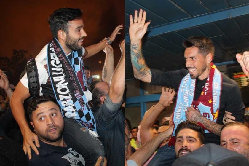 Trabzonspor’un transferleri Sosa ile Volkan Trabzon’a geldi