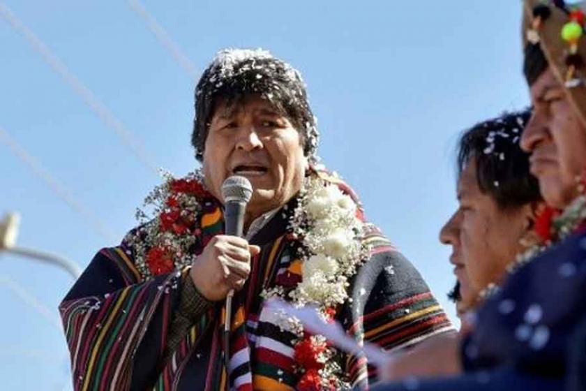 Evo Morales: Kasırgaların sorumlusu kapitalizm